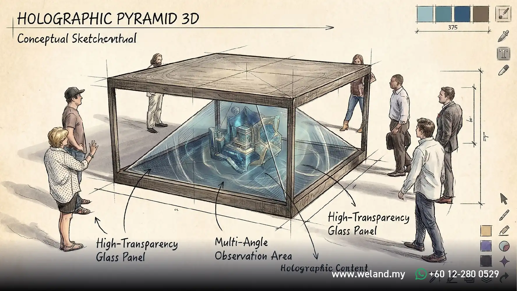 3D Holographic Display: Creating A New Identity With 3D Holographic ...